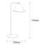 Lampe de bureau 20,87 po Kason-1975266771