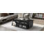 Table basse rectangulaire avec 4 tiroirs et 2 tablettes-548360570