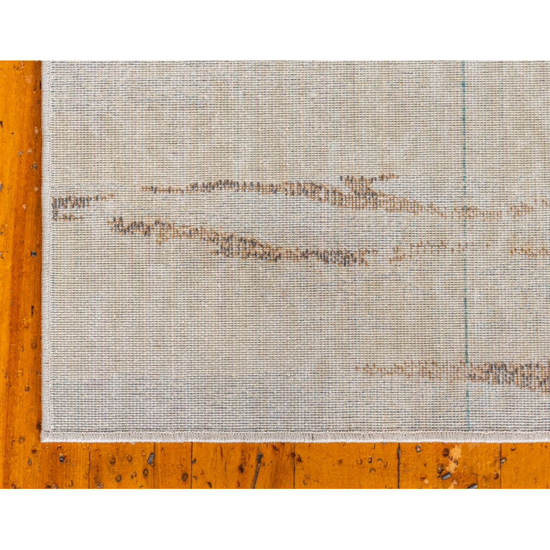 Lata Abstract Rug, Runner 2'7" x 10'