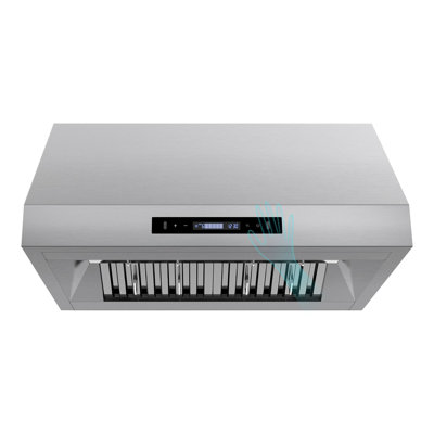 30'' 900 CFM Under Cabinet Range Hood,Ductless/Ducted with Gesture Touch Control,9 Speed available
