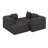 Sectional Sofa Modular Two Piece Couch With Deep Seating And Side Pockets-336306049