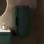 Armoire d'appoint moderne avec porte et tablette de style scandinave moderne, 13,68 po Profondeur pour la fermeture en douceur