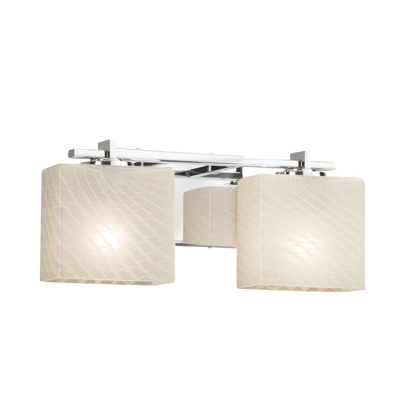 Éclairage pour meuble-lavabo 2 lumières 18w Casson, Chrome poli