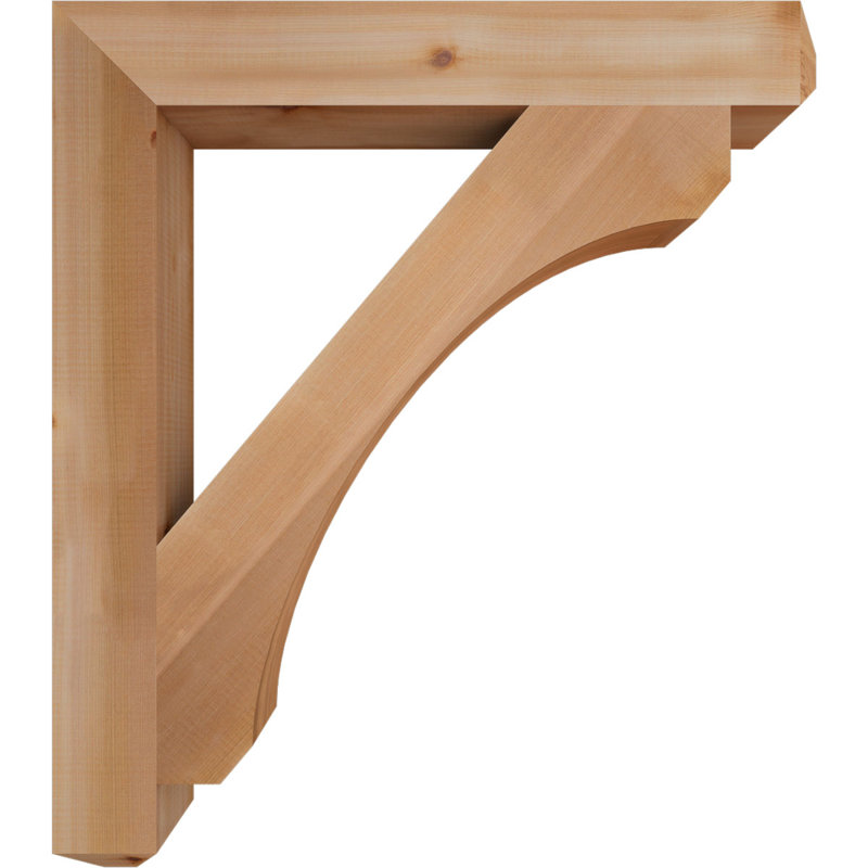 Support l 3 3 po x P 30 po x H 34 po Legacy Craftsman, Western Red Cedar (Smooth), H 34 po x l 3,5 po x P 30 po