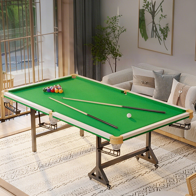 Table pliante de ménage moderne 7,22 pi, 33.46" H x 86.61" W x 47.24" D