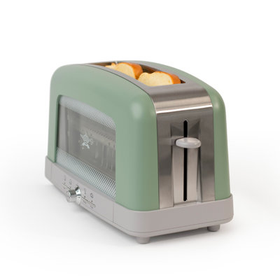 Grille-pain à 7 réglages de chaleur HeatMate Graphite avec 3 fonctions et mode bagel