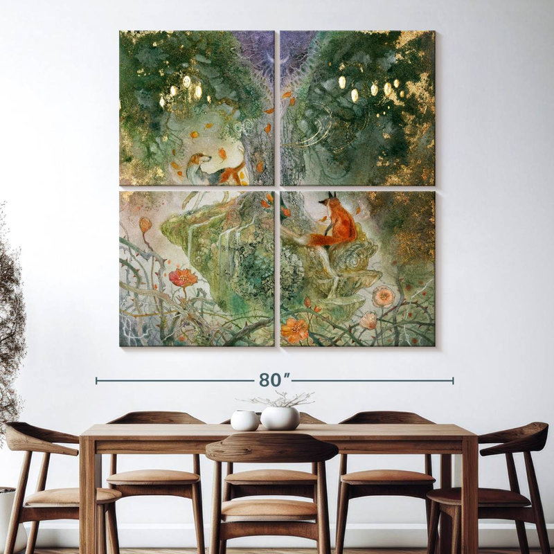 Kelan The Strands That Bind, 74" H x 74" W