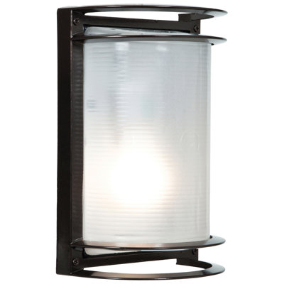 Dedeaux 1 Light Outdoor LED Wall Mount - Bronze Finish