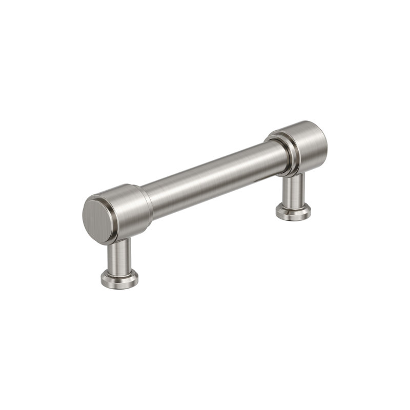 Poignée d'armoire Faircrest, 3 3/4", Nickel satiné