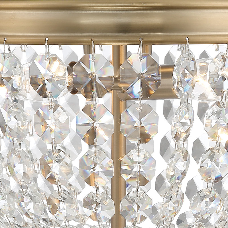 Jaaziah Flush Mount, Gold