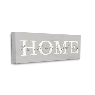 " Not Much But It's Home Sign " by Lil' Rue