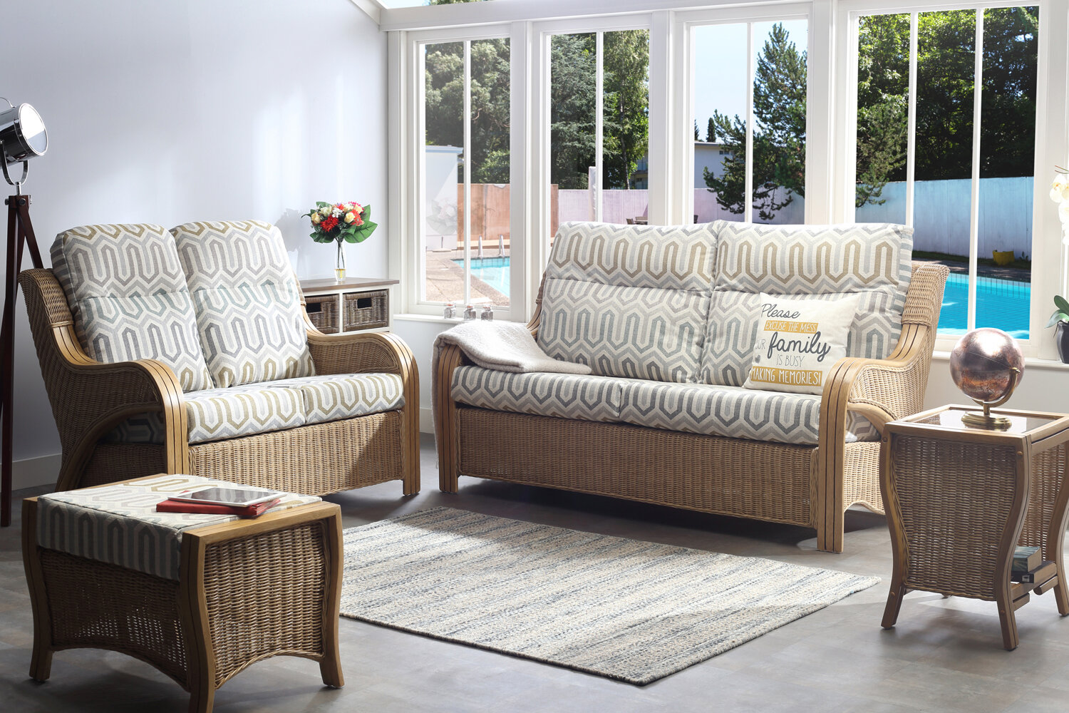 Upholstery fabric deals for conservatory furniture