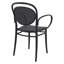 Chaise d'appoint empilable pour patio Farrah-1937411752