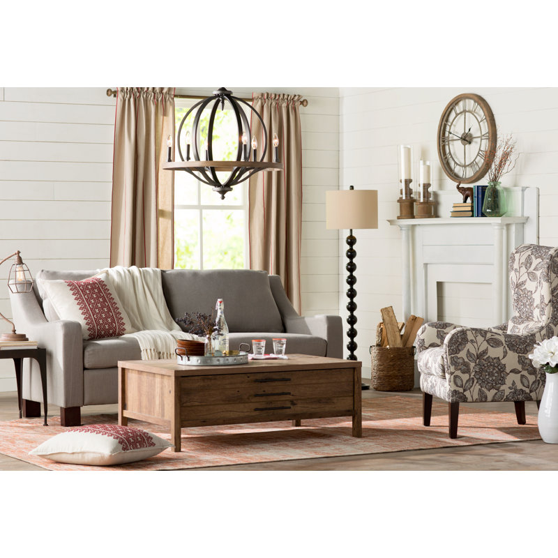 Juno Solid Wood Top End Table