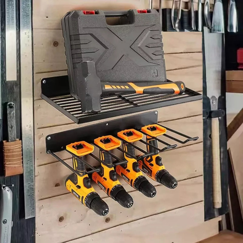 Support de rangement mural pour outils 2 pièces