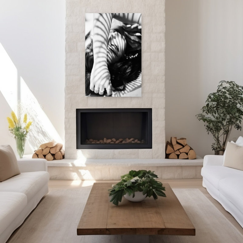 Art contemporain Art contemporain, H 48 po x l 32 po