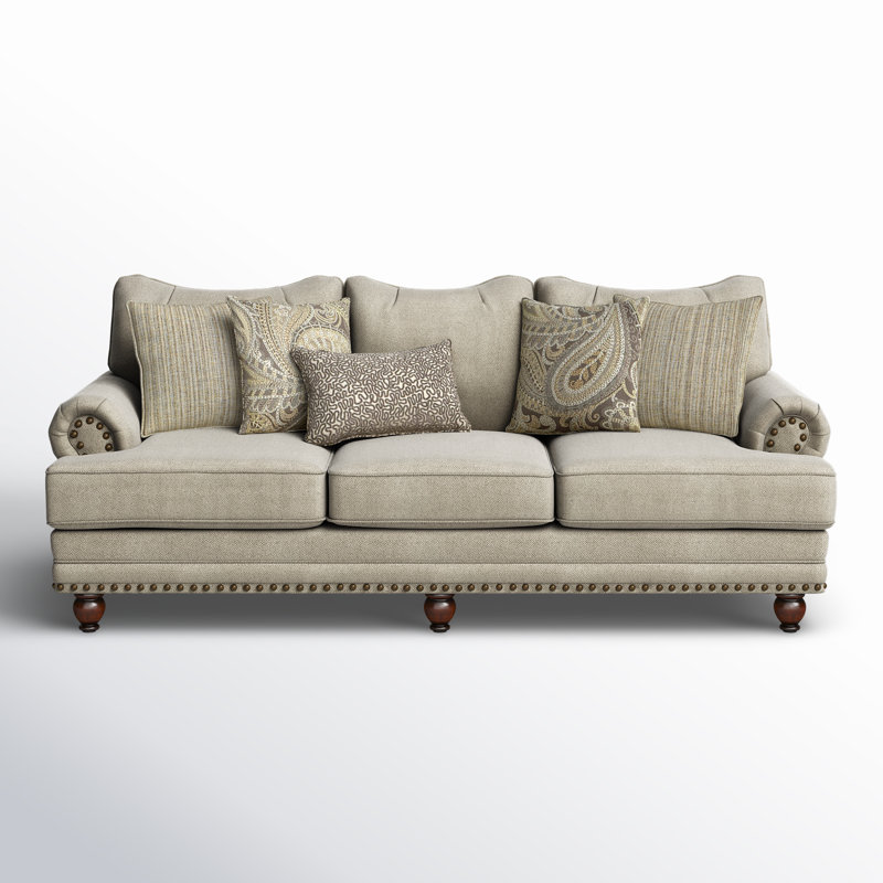 Freda 96'' Upholstered Sofa - Classic Living Room