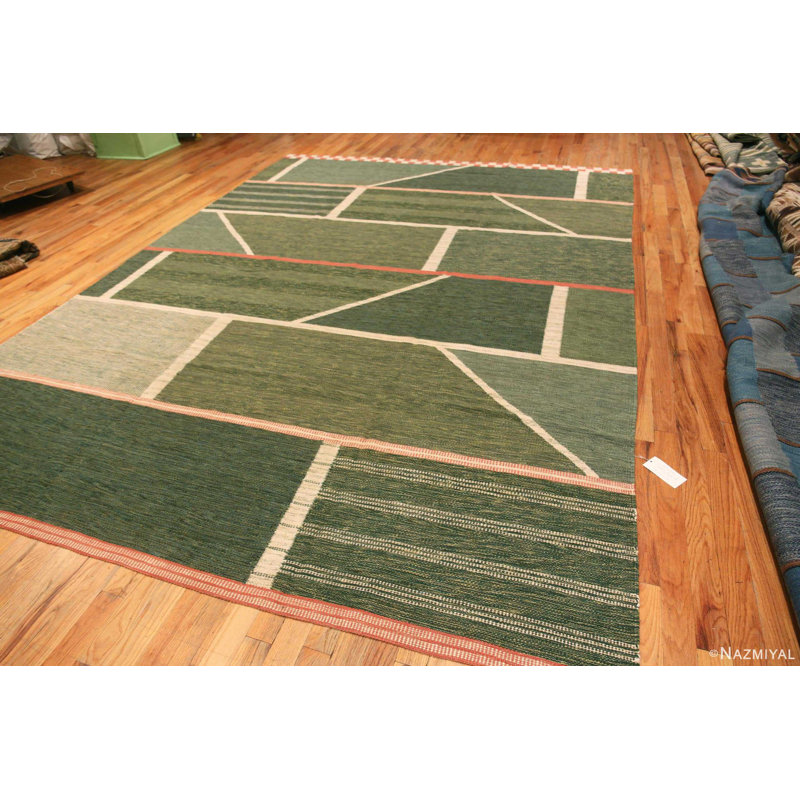 One-of-a-Kind 10'1" X 13'10" Flatweave Area Rug