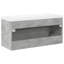 Annilee Single Bathroom Vanity with Ceramic Basin-582892468