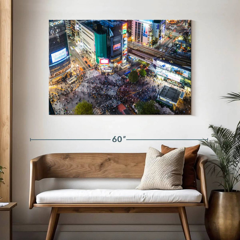 Sireci Shibuya In Tokyo, 32" H x 48" W