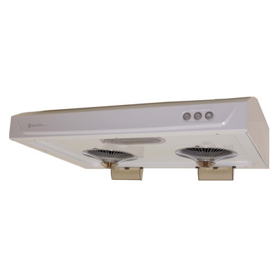 Sakura 29.75 " W Stainless Steel 580 CFM Ducted (Vented) Under Cabinet Range Hood with Mesh Filter