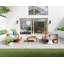 Cambridge Distressed Square Teak Coffee Table by Havenside Home