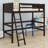 Wood Loft Bed With Ladder-1163759248
