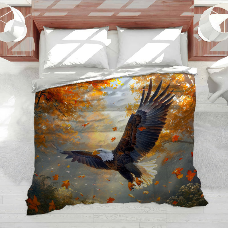 Édredon en mélange de coton Eagle, Édredon simple très long