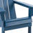 Outdoor HDPE Folding Adirondack Chair , Weather-Resistant Wood-Grain Lounge Chair-201428908
