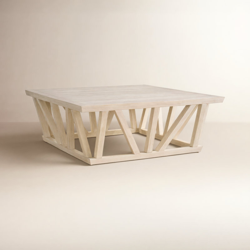 Table basse Baxley, Ivoire ivoire