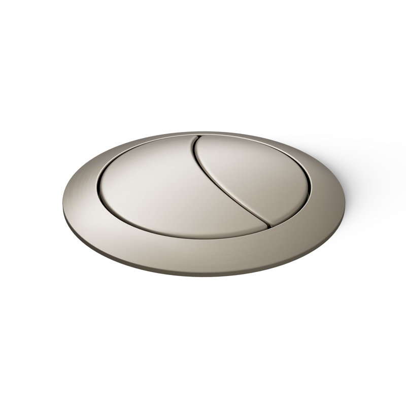 Kohler Persuade Dual-Flush Actuator, Vibrant Brushed Nickel