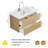 32-Inch Wall-Mounted Bathroom Vanity-76709326