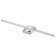 Cherrice Plastic LED Semi Flush Mount