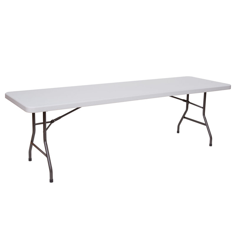 Table pliante portative en plastique Rhinolite, H 30 po x l 96 po x P 30 po