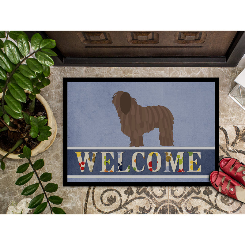 Non-Slip Outdoor Doormat, Rectangle 1'6" x 2'3"