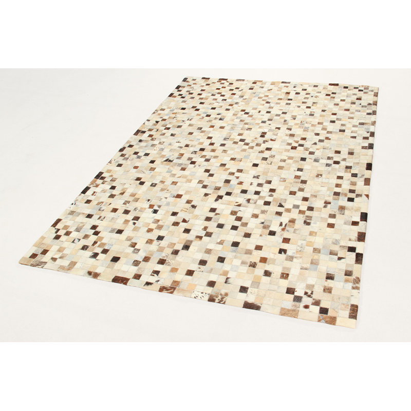 Geometric Hand Woven Area Rug, Rectangle 140 x 200cm