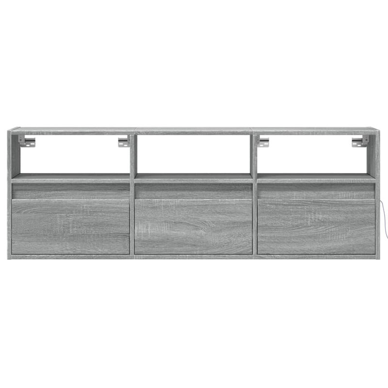 Dallton TV Stand, Grey Sonoma, 130cm