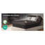 Matelas hybride pour lit simple, matelas moyen ferme de 10 pouces avec ressorts ensachés individuellement et mousse CertiPUR-US pour soulager la pression et isoler les mouvements
