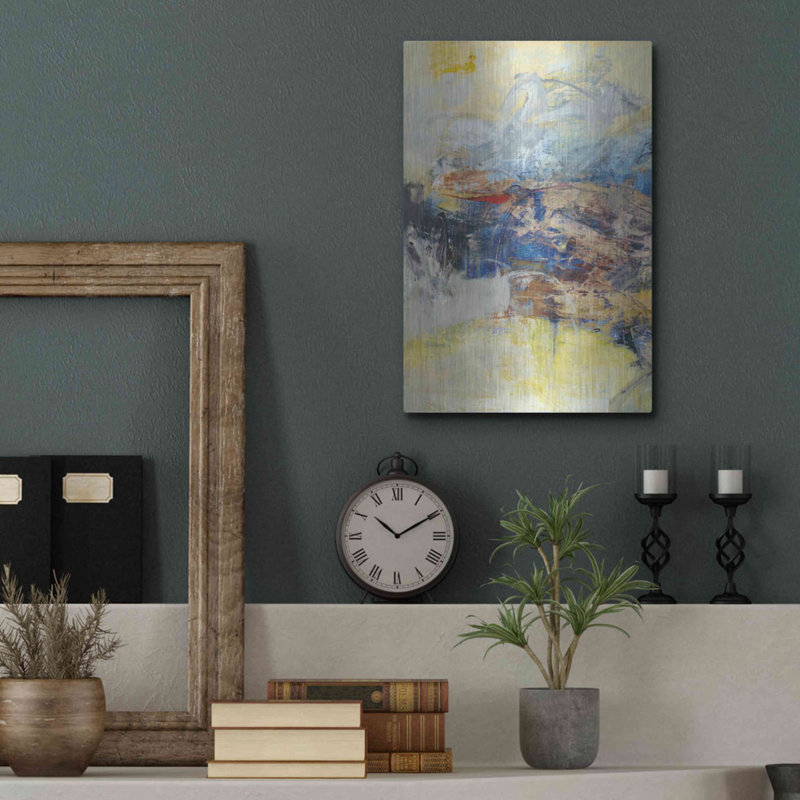 "Textured Triptych I" par Jodi Fuchs, H 16 po x l 12 po