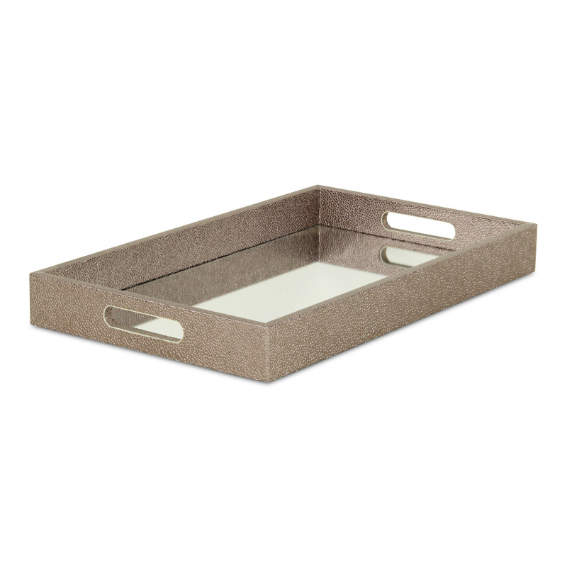 Aimable Tray, Rose Gold, 2" x 15.75" x 9.5"