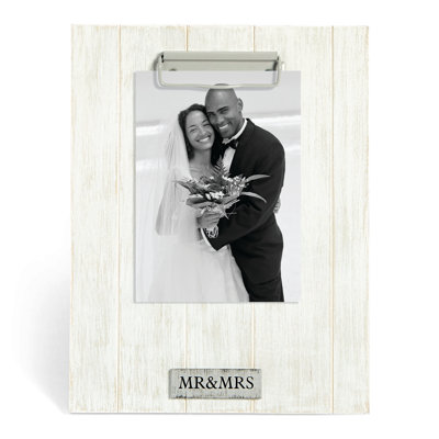 Aileen Ivory Wood Picture Frame