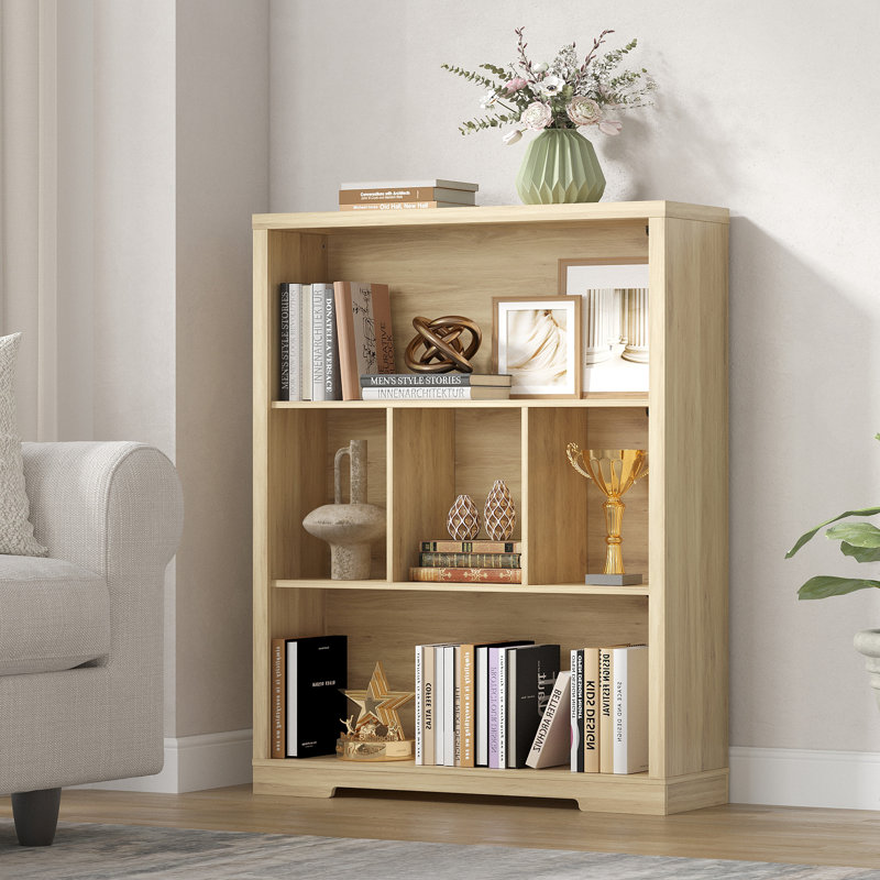 101cm H x 80cm W Bookcase, Oak