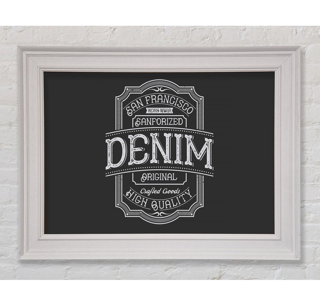 Denim Poster