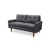 Charcoal 100% Polyester selected