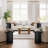 Round End Table, Side Table for Living Room-153961084