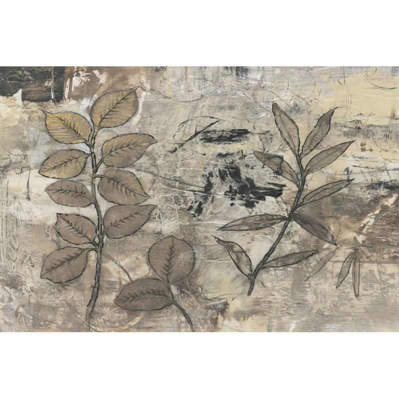 Motif de feuille I, H 8 po x l 12 po x P 1,25 po