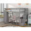 Lit mezzanine simple Putman avec bureau intégré-1646022468