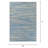Victorine Striped Sand Azure Turquoise Indoor Outdoor Area Rug-1142505372