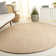 Benevides Natural Fiber Sisal Pile Solid Color Rug