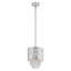 Luminaire suspendu tambour 1 lumière avec détails en cristal Feltman-22375470